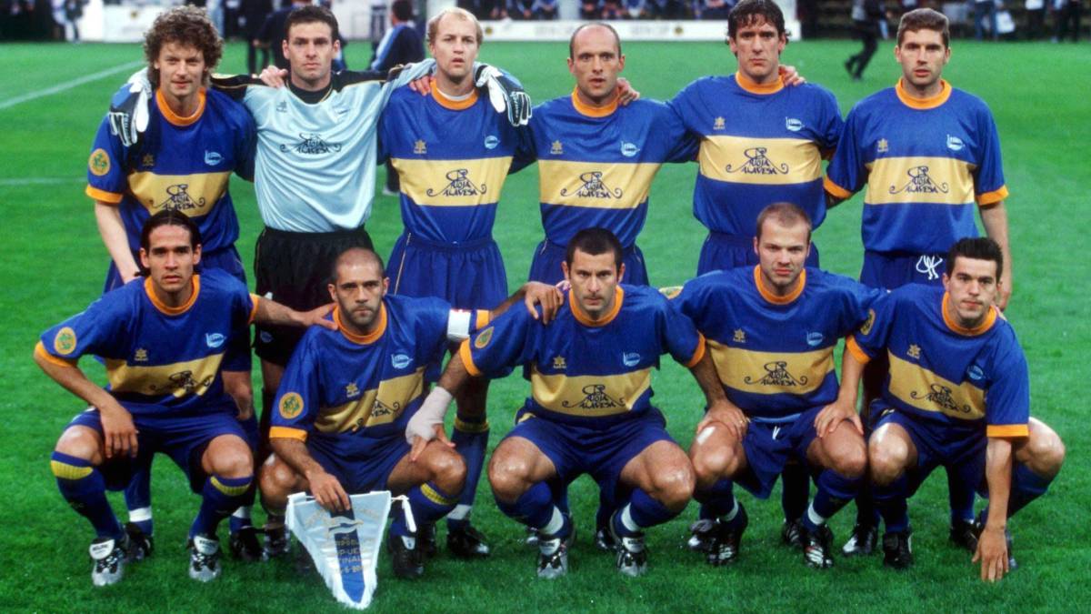 El Alavés protagonizó hace 25 años una de las finales de UEFA más increíbles de todo los tiempos contra el Liverpool