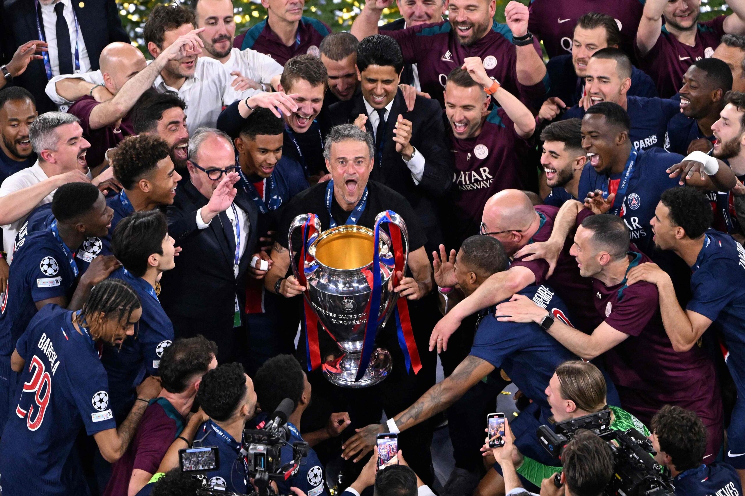 Luis Enrique hace historia ganado su segunda Champions seguida con el PSG