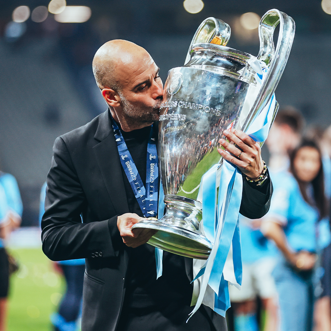 Guardiola se marcha del Manchester City tras 10 años con 2o títulos a sus espaldas