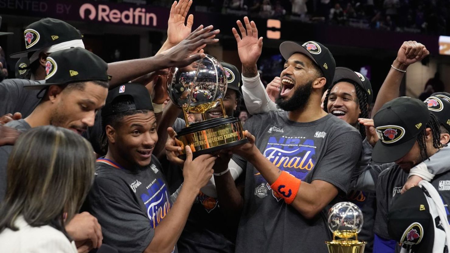 Los Knicks de Nueva York juegan las finales de la NBA 3 años después tras ganar a los Cleveland Cavaliers