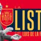 Luis de la Fuente da a conocer la lista de 26 jugadores convocados para jugar el Mundial 2026 con la selección española