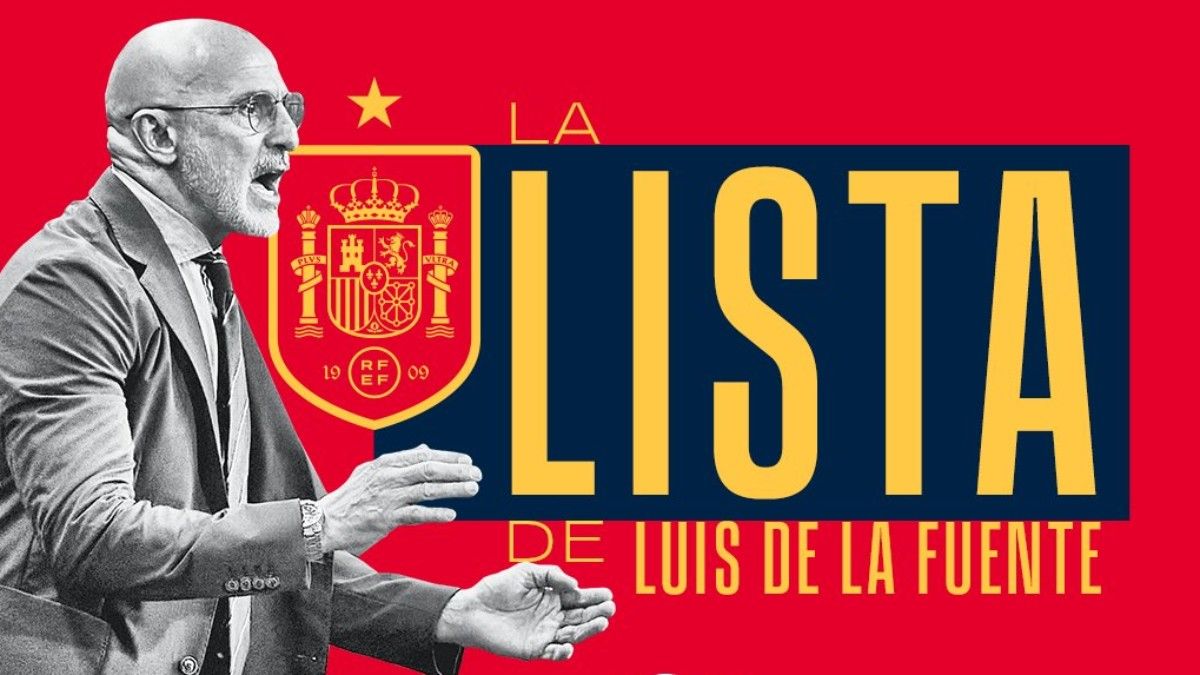 Luis de la Fuente da a conocer la lista de 26 jugadores convocados para jugar el Mundial 2026 con la selección española