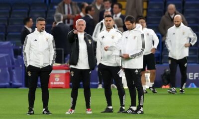 El cuerpo técnico de ;ourino en su regreso al Real Madrid