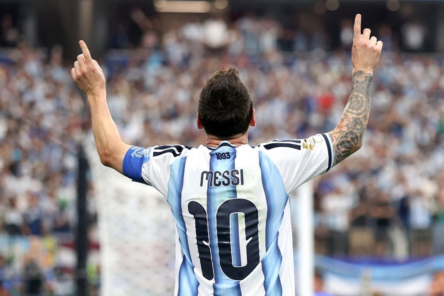 Messi marca su gol 18 en la historia de los Mundiales