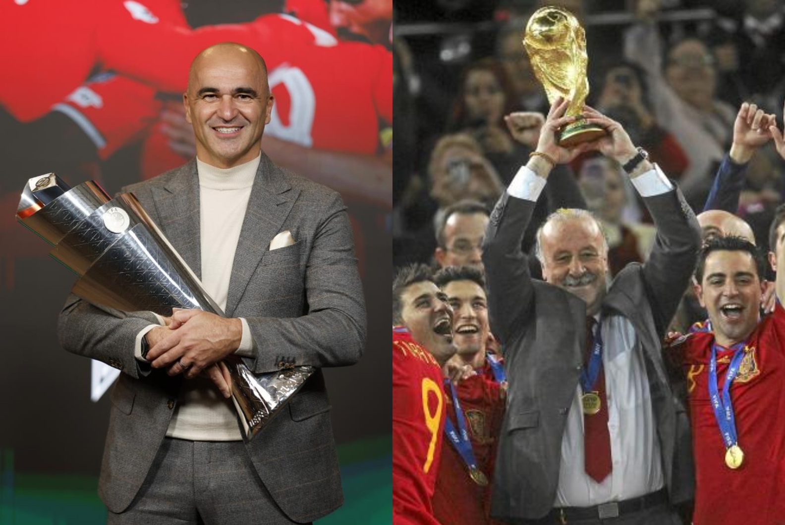 Roberto Martínez supera las victorias mundialistas de Vicente del Bosque