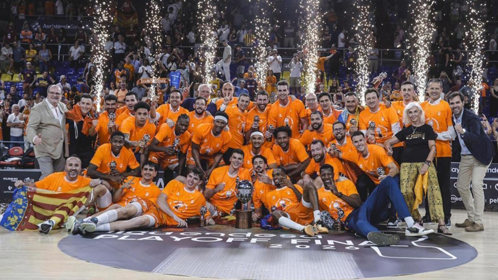 Valencia Basket, campeón de la Liga ACB ante el Barcelona